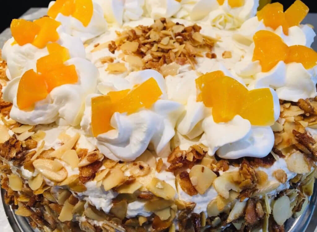 Pfirsich-Mandel-Torte